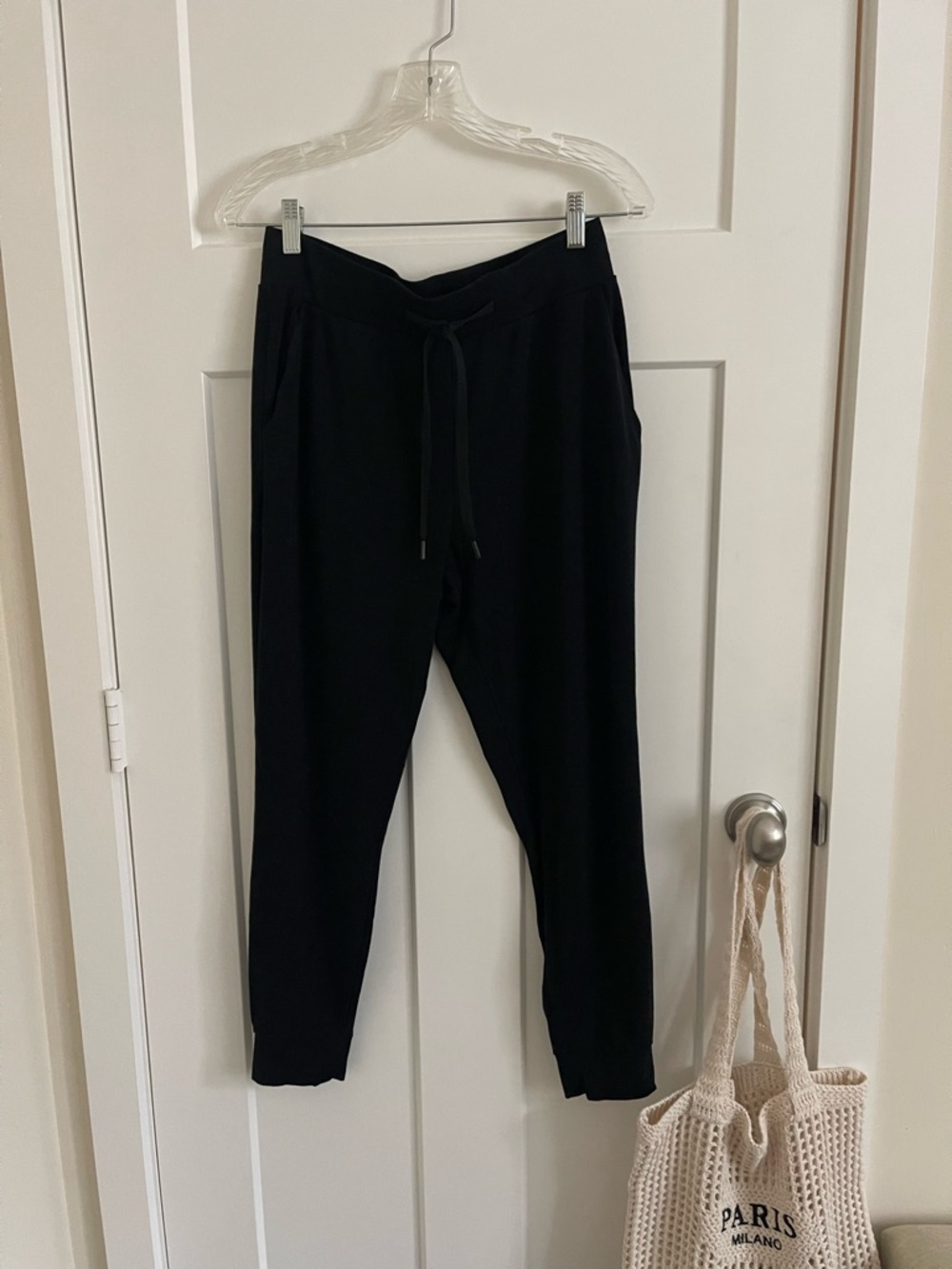 Cozy Earth Black Drawstring Jogger Pants